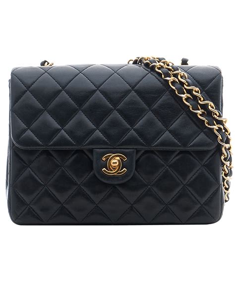 chanel black quilted rucksack|chanel black and white handbags.